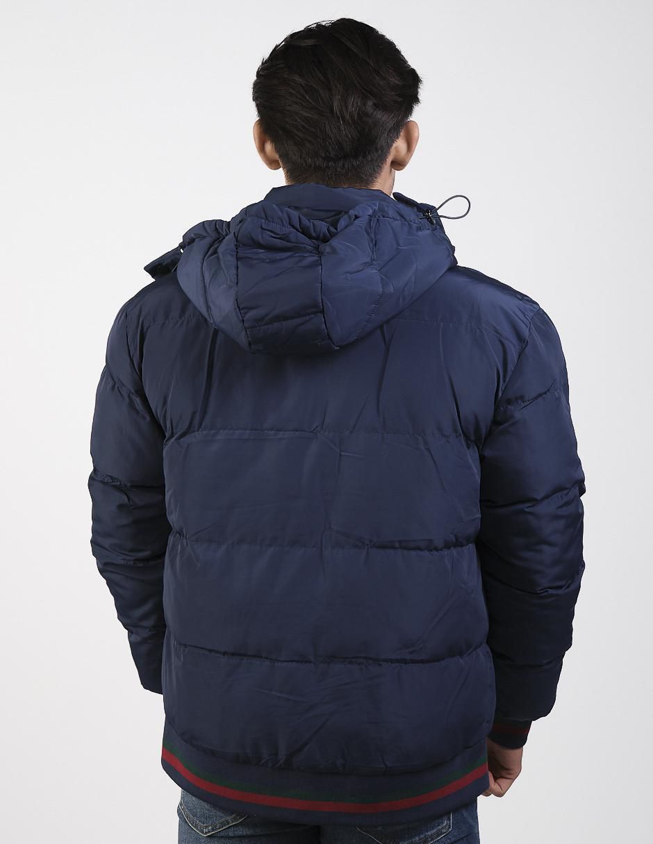 Chamarra casual con capucha para hombre 2