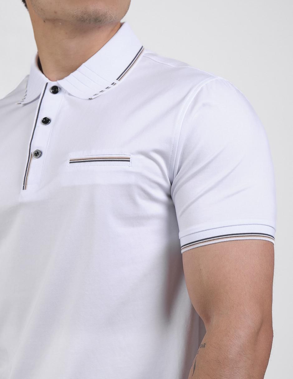 Playera tipo polo para hombre 4