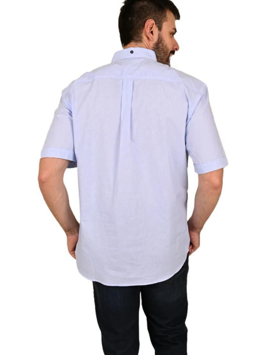 Camisa casual de algodón manga corta para hombre 3