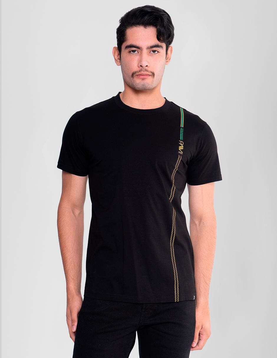 Playera cuello redondo para hombre