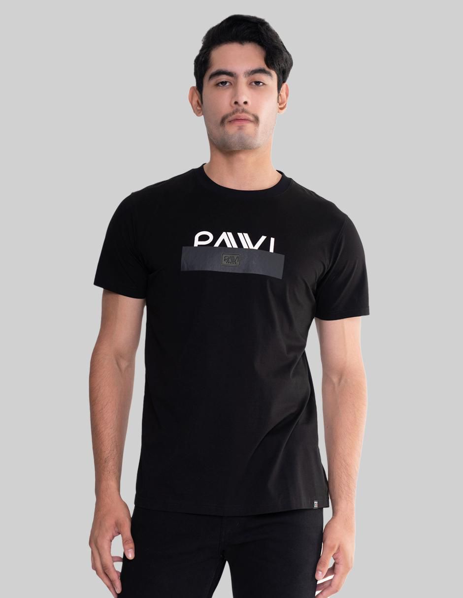 Playera cuello redondo para hombre