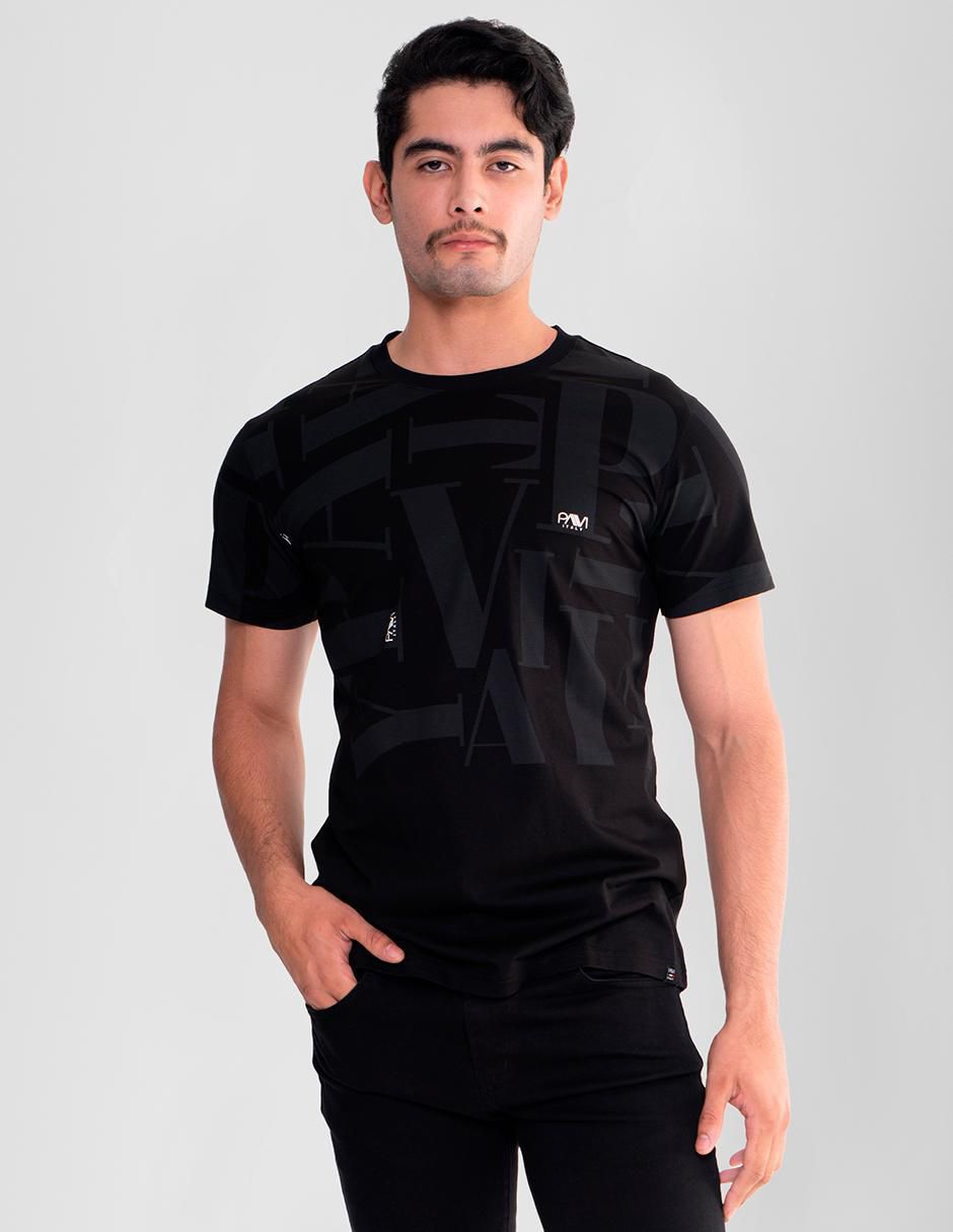 Playera cuello redondo para hombre
