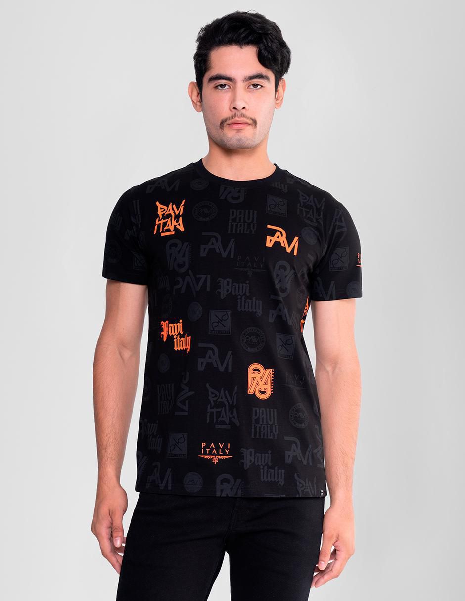 Playera cuello redondo para hombre