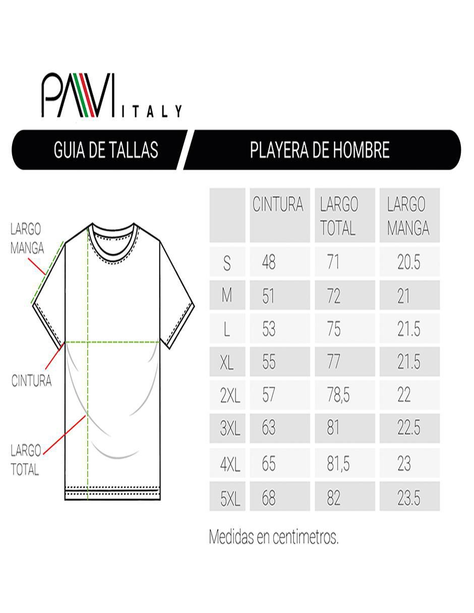 Playera cuello redondo para hombre 5