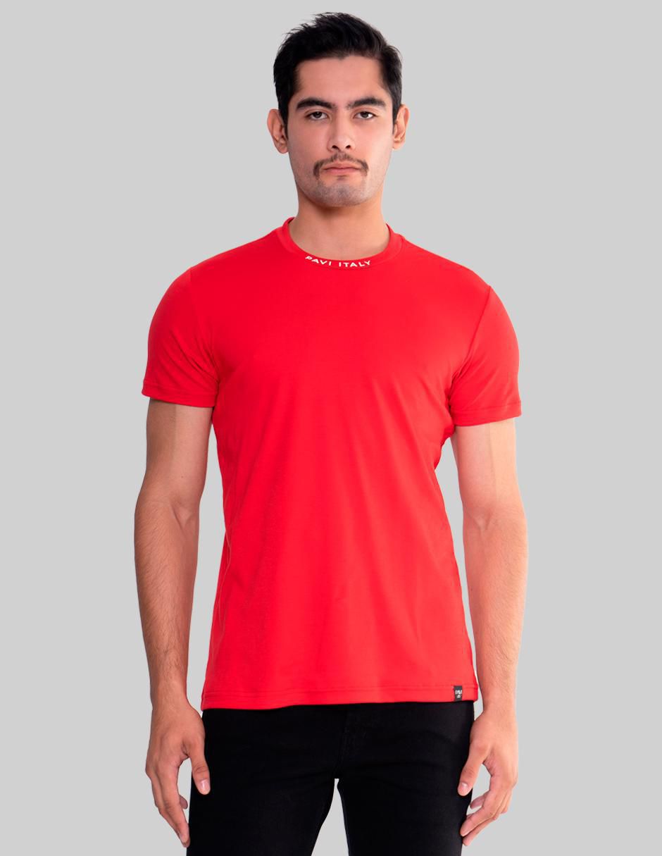 Playera cuello redondo para hombre