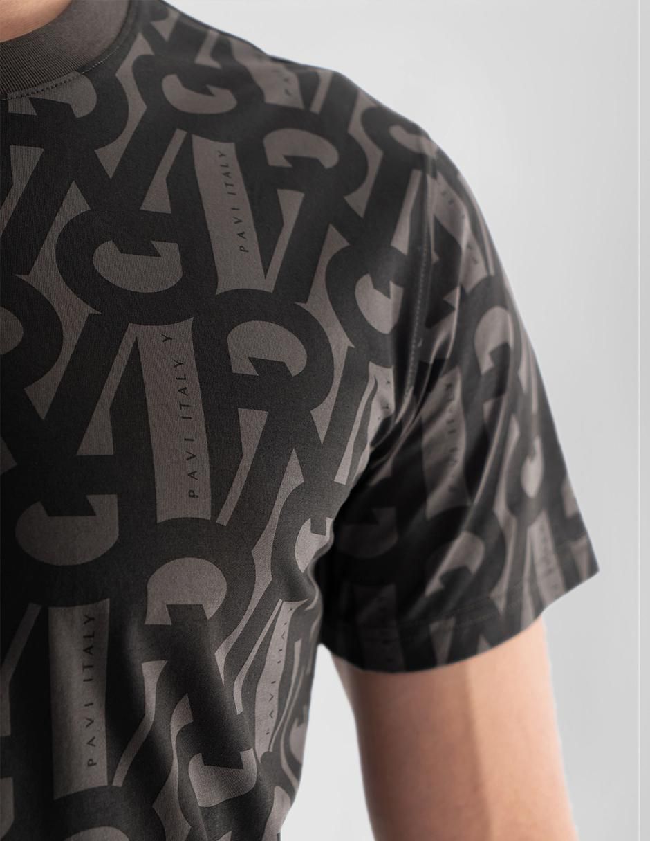 Playera cuello redondo para hombre 2