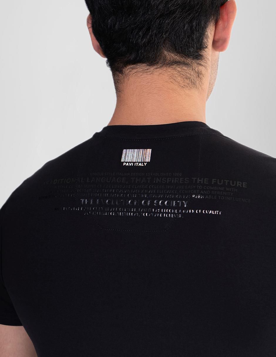 Playera cuello redondo para hombre 6