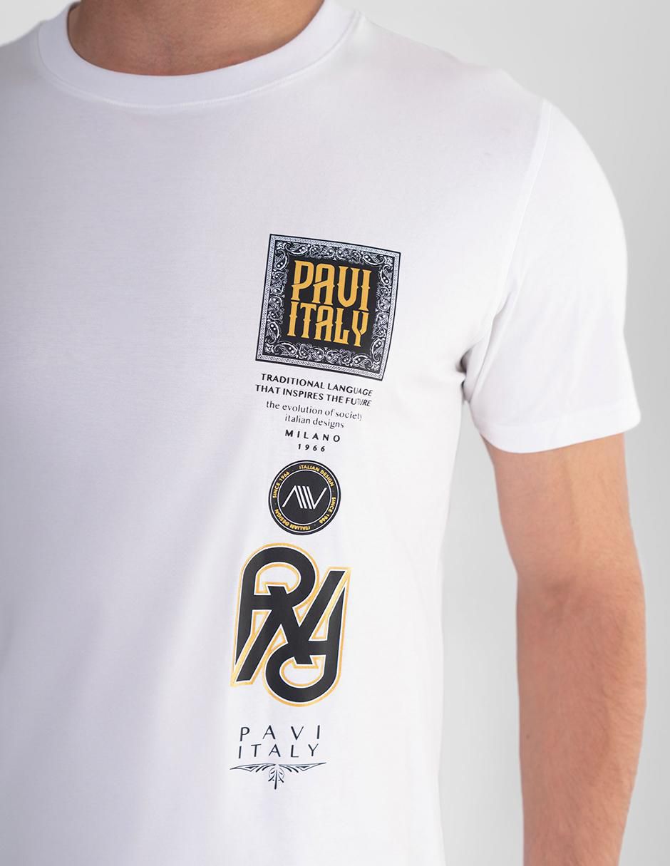Playera cuello redondo para hombre 2