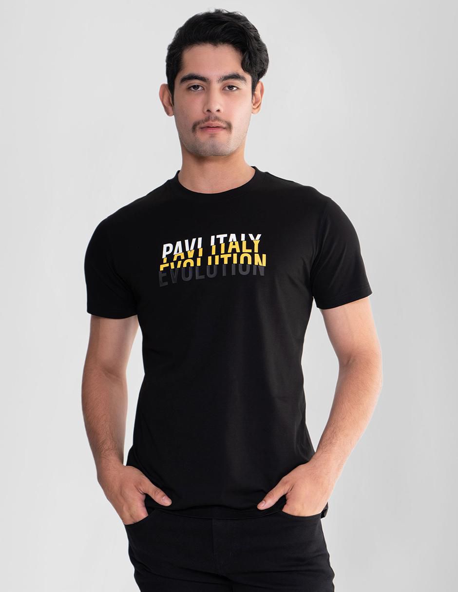 Playera cuello redondo para hombre