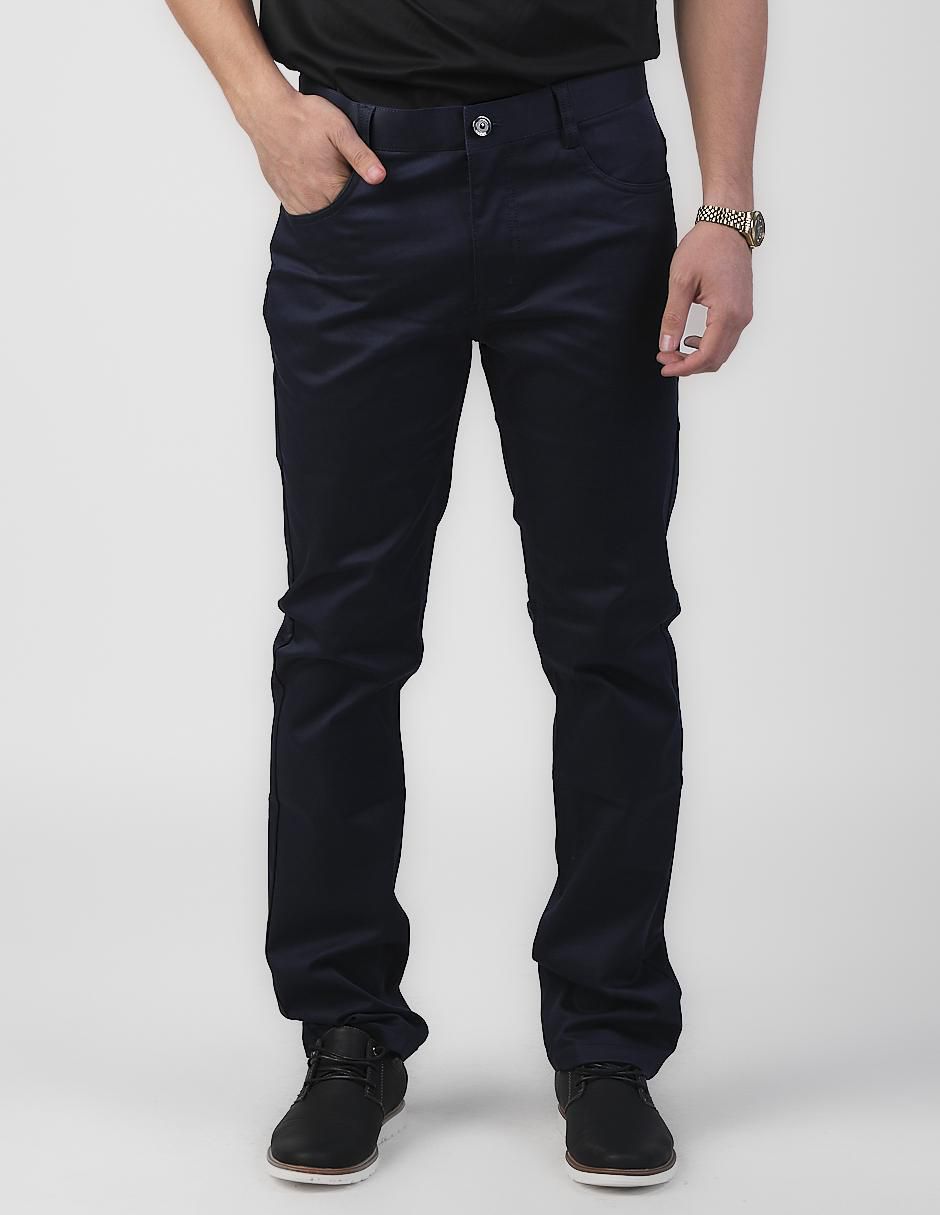 Jeans slim lavado obscuro para hombre
