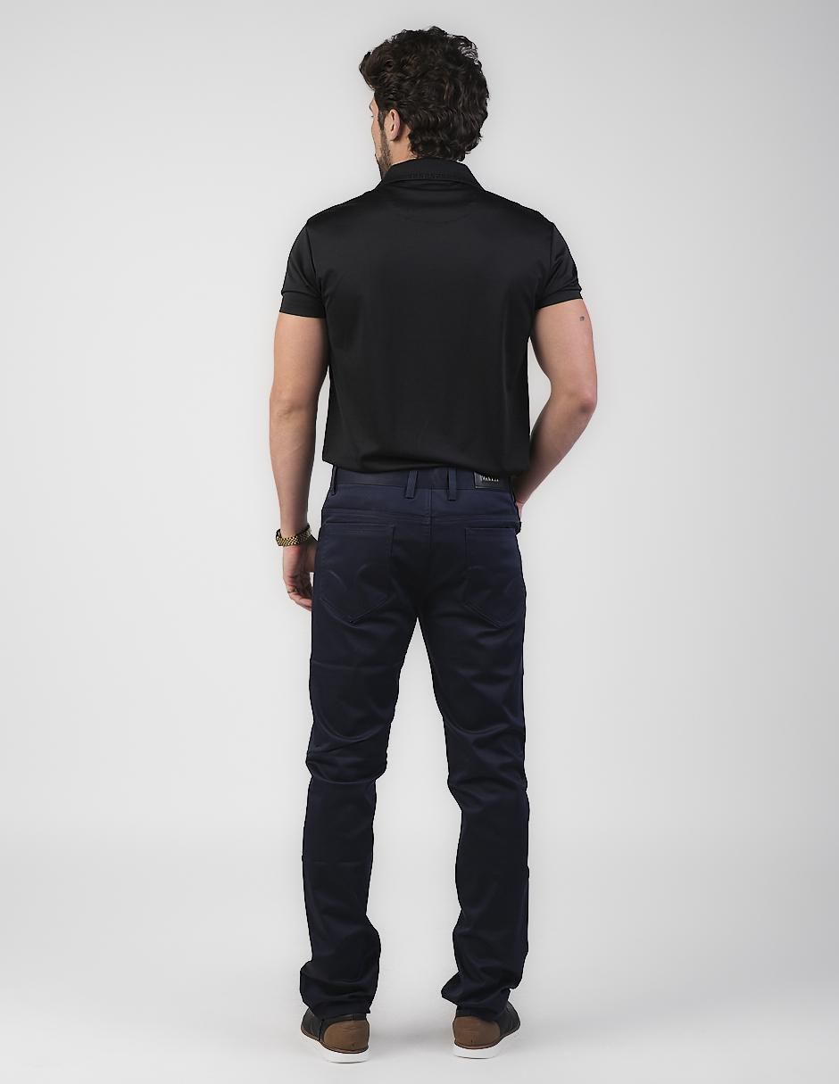 Jeans slim lavado obscuro para hombre 2