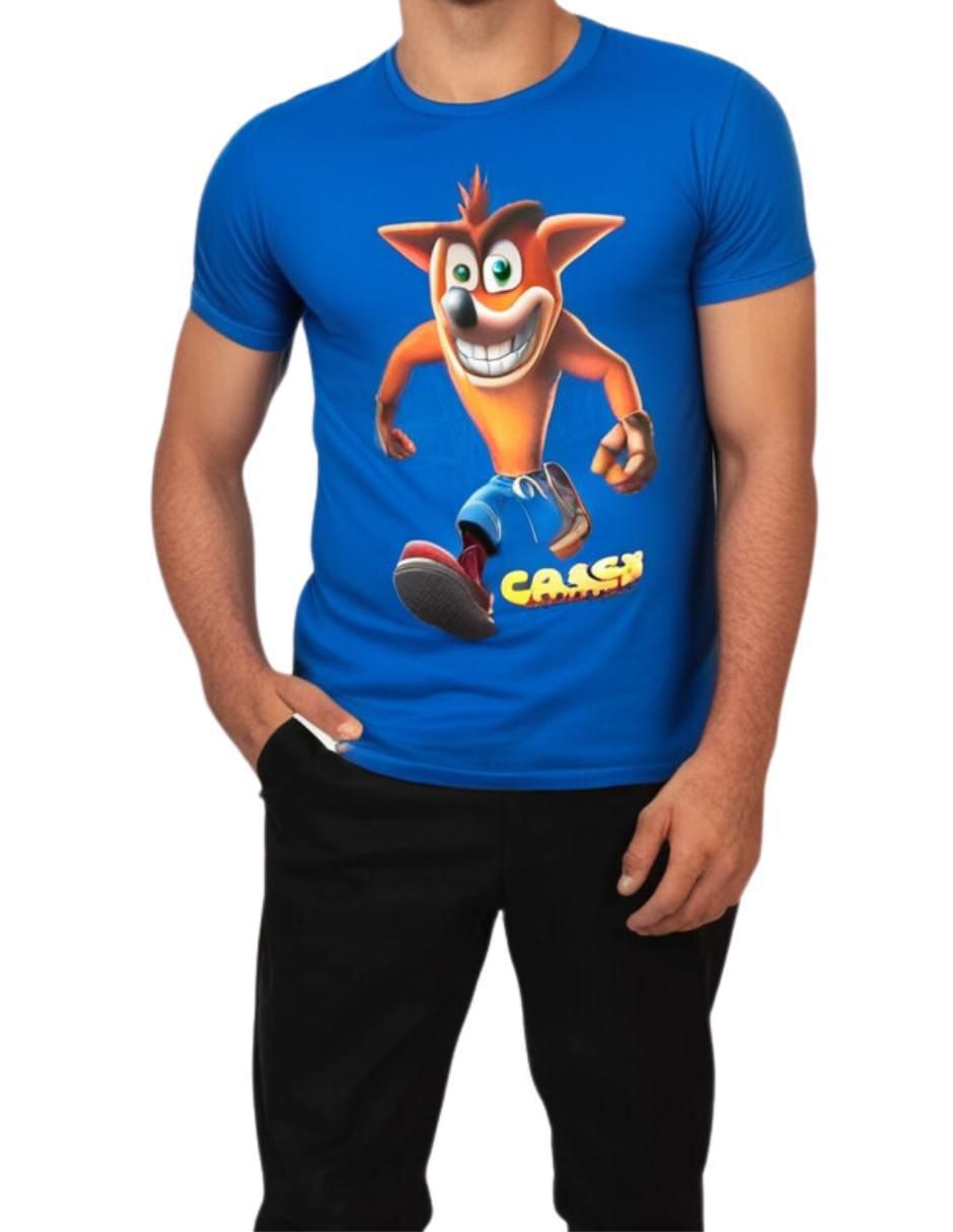 Playera cuello redondo para hombre 4