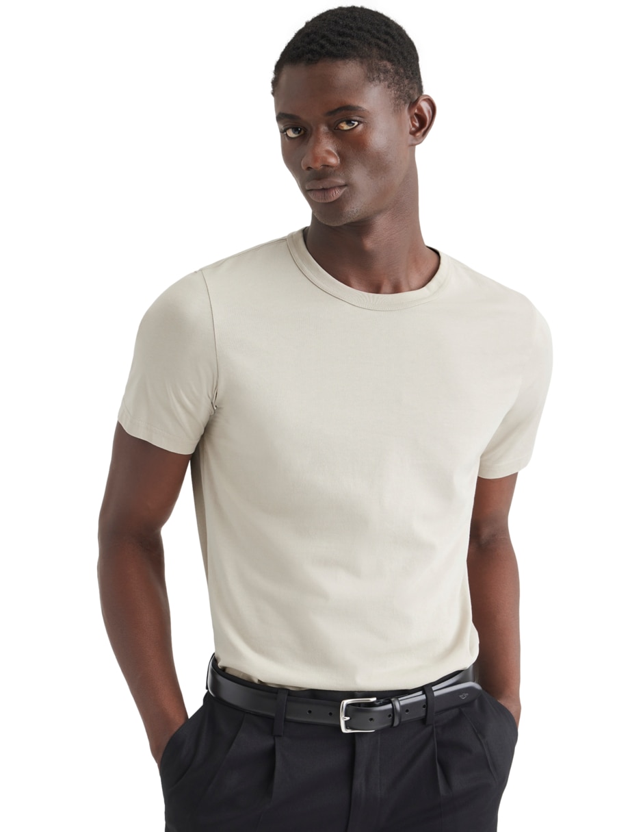 Playera cuello redondo para hombre 1