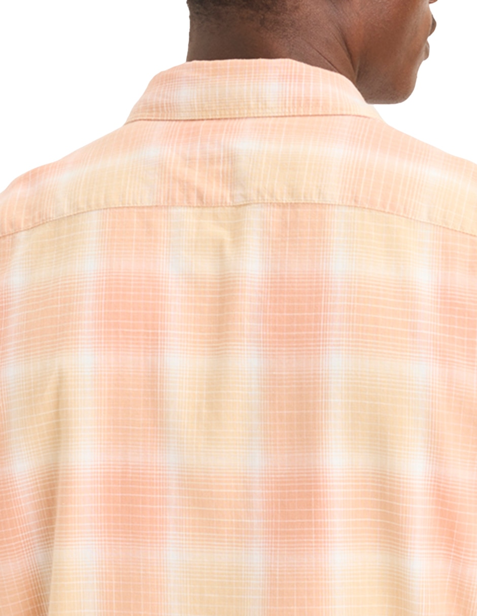 Camisa casual de algodón manga larga para hombre 4