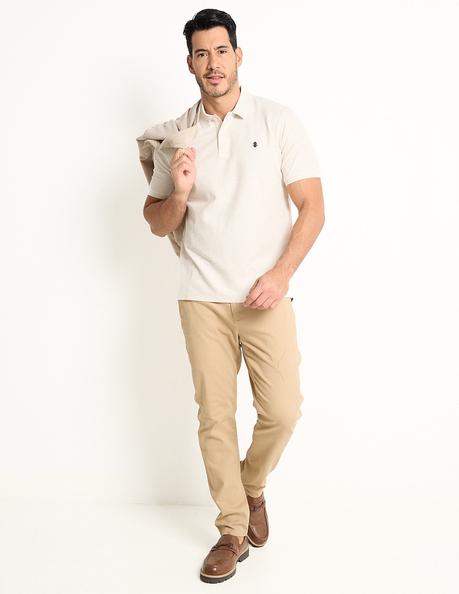 Pantalón slim de algodón para hombre 3