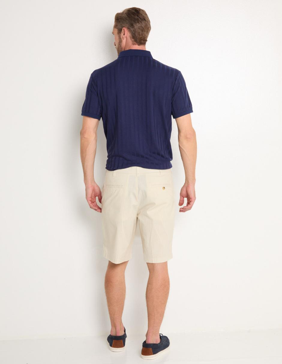 Bermuda de algodón para hombre