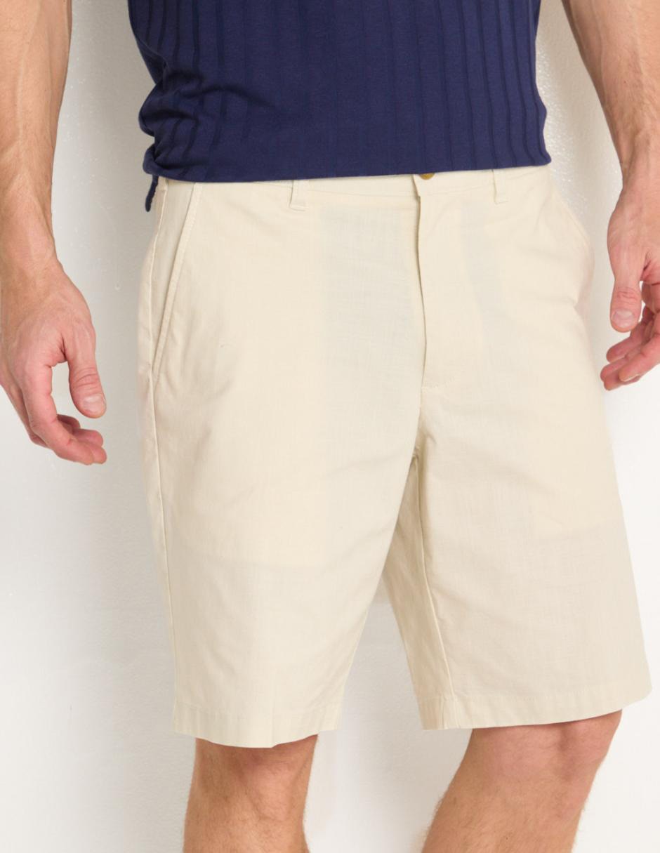 Bermuda de algodón para hombre
