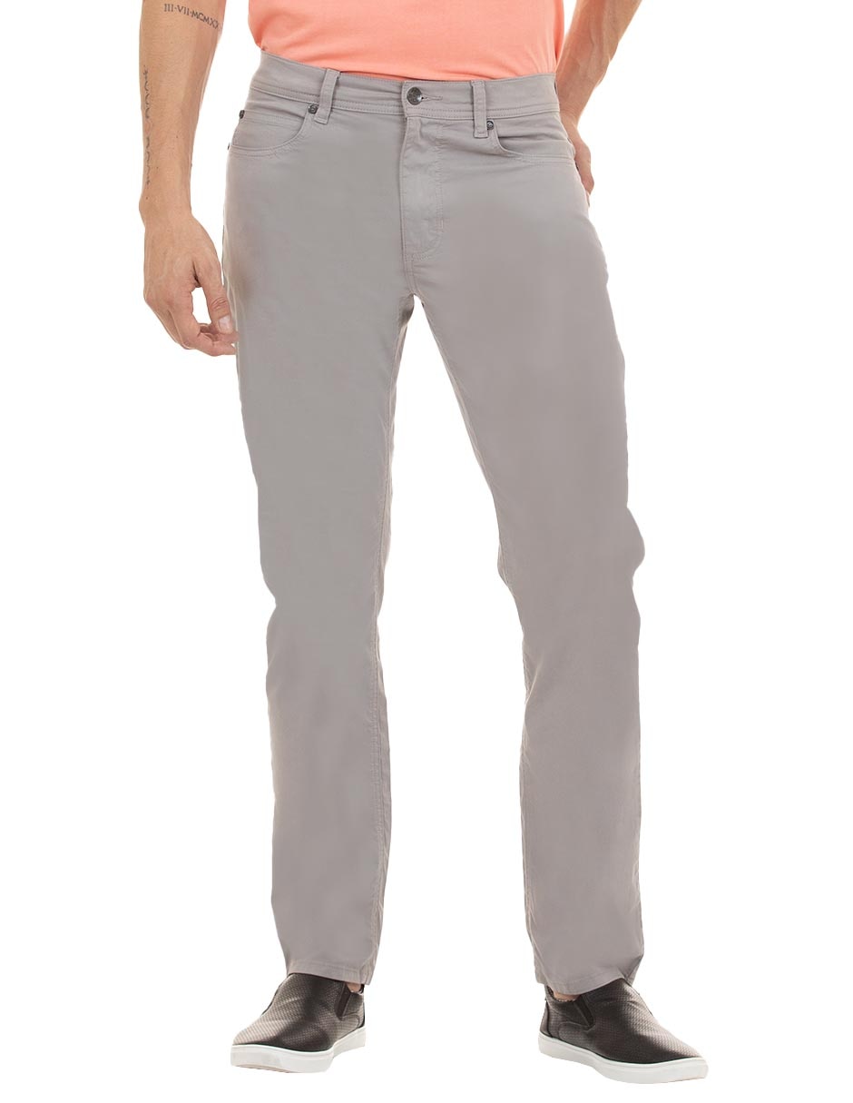 Pantalón recto de algodón para hombre Pantalón recto de algodón para hombre