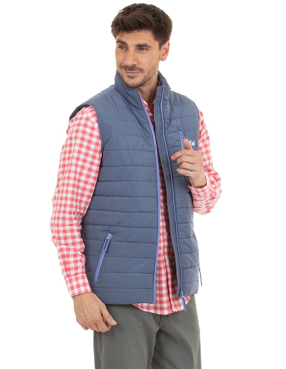 Chaleco capitonado para hombre