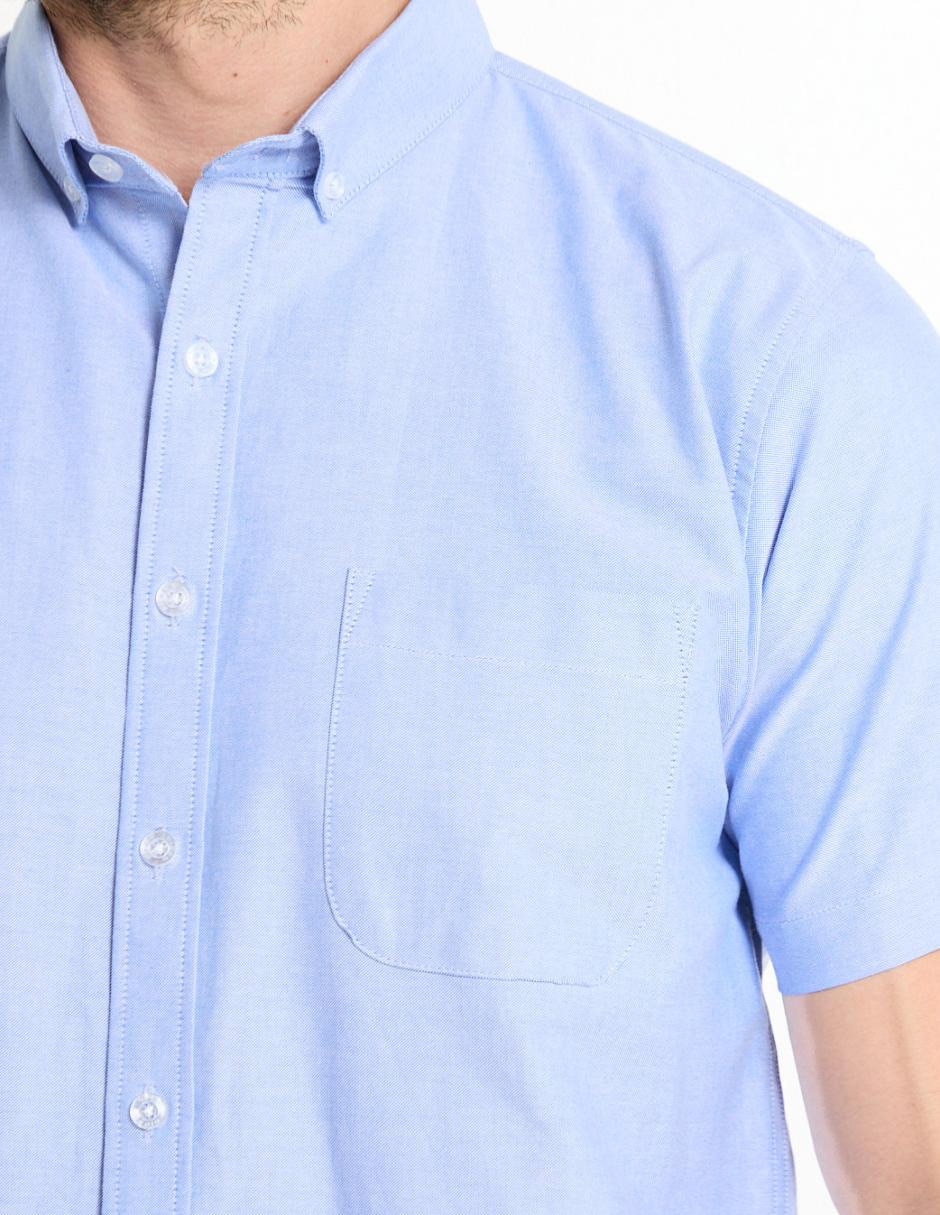 Camisa casual de algodón manga corta para hombre 4