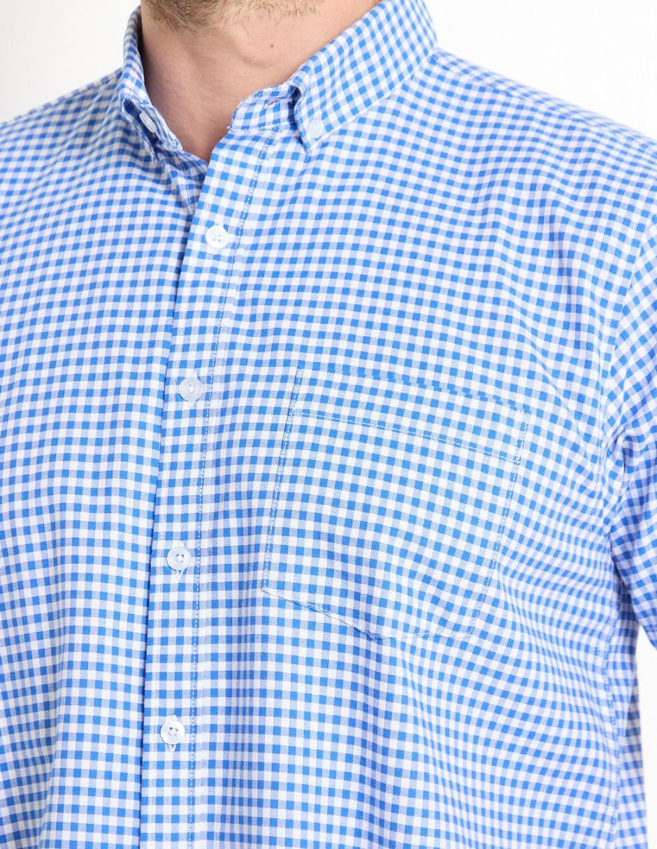 Camisa casual de algodón manga corta para hombre 4