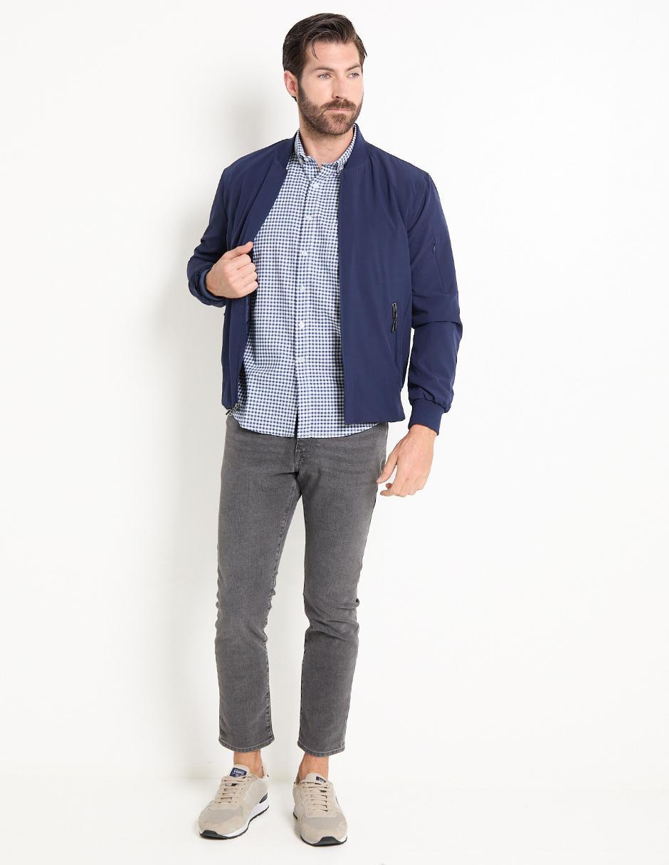Camisa casual de algodón manga corta para hombre 3