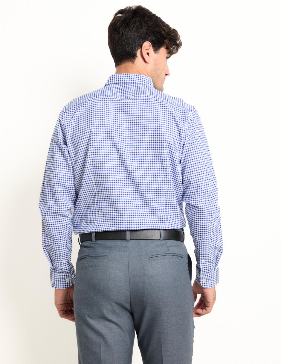 Camisa casual de algodón manga larga para hombre 2
