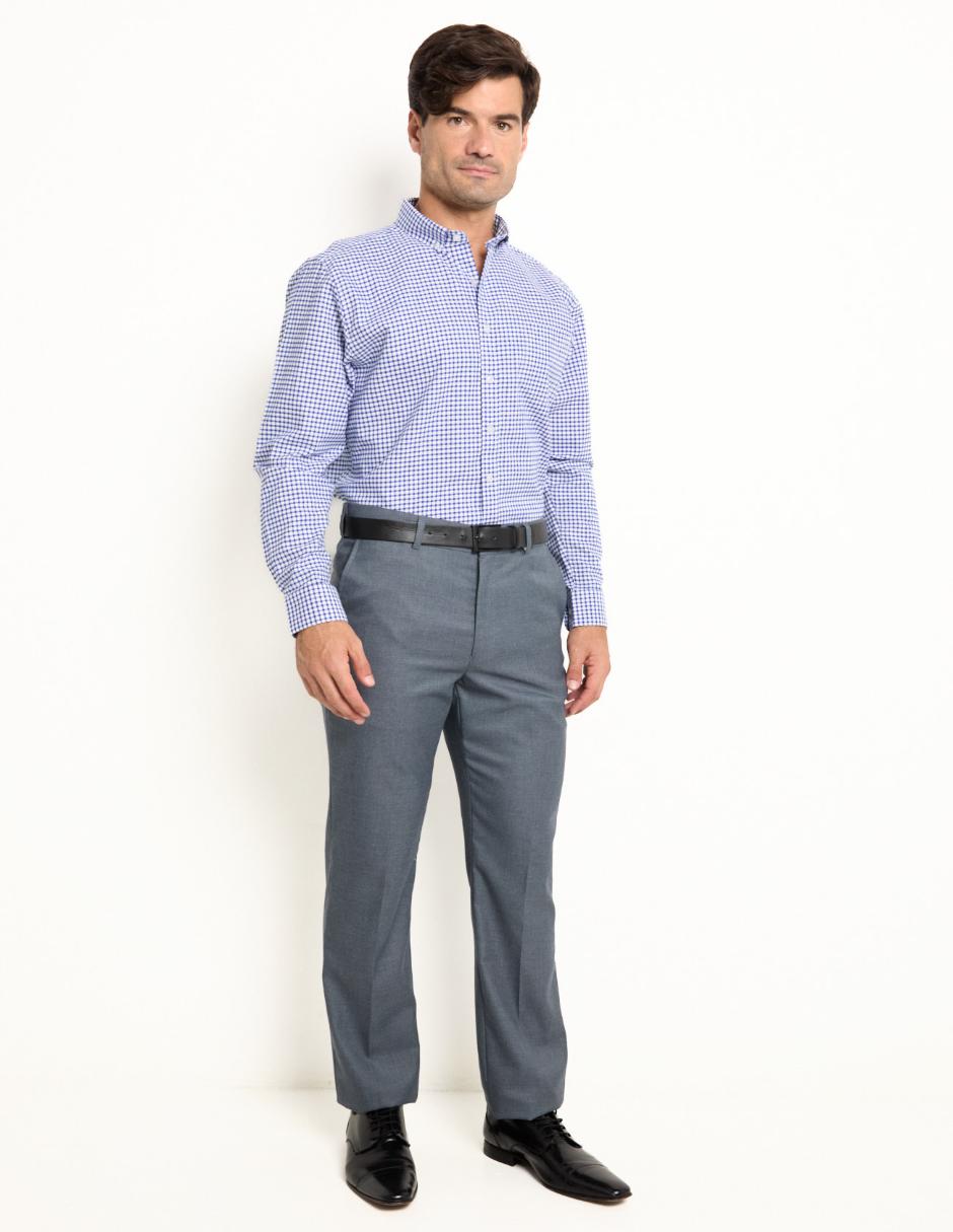 Camisa casual de algodón manga larga para hombre 3
