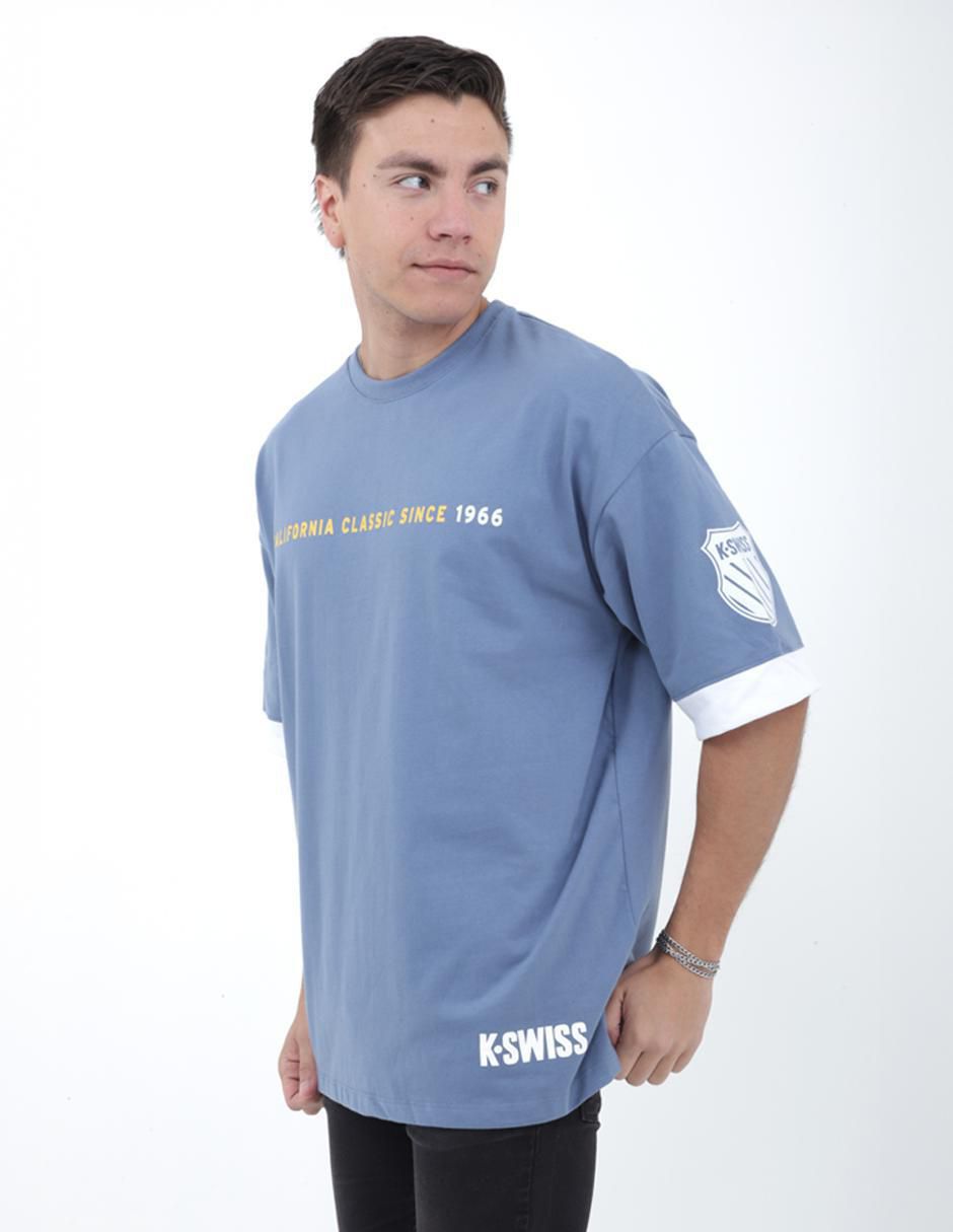 Playera Oversize cuello redondo para hombre 3