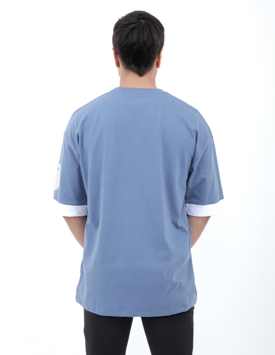 Playera Oversize cuello redondo para hombre 4