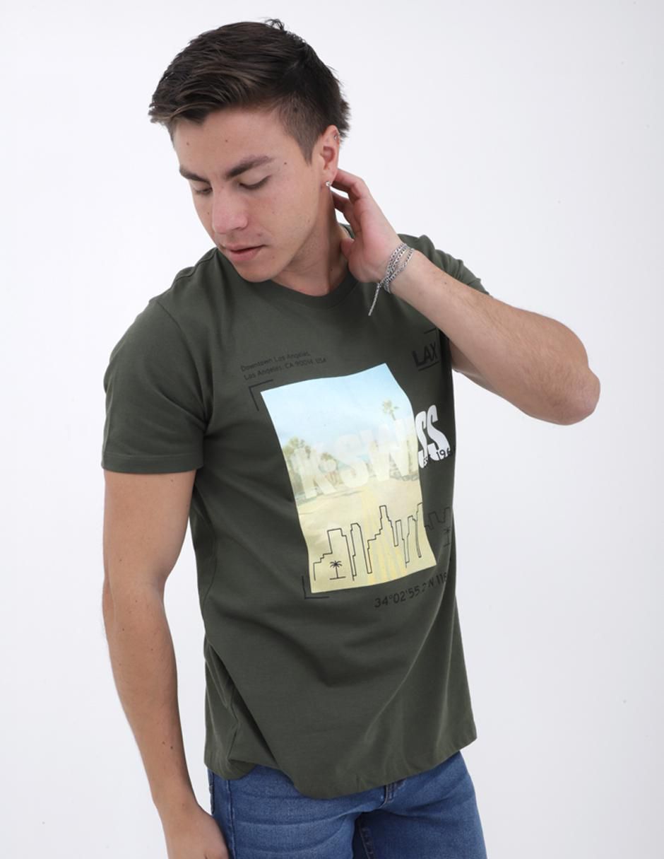 Playera GTSM-9 cuello redondo para hombre 3
