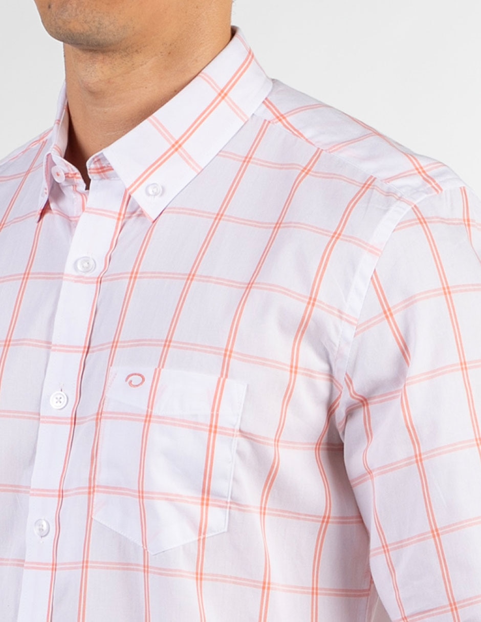 Camisa casual de algodón manga larga para hombre 4