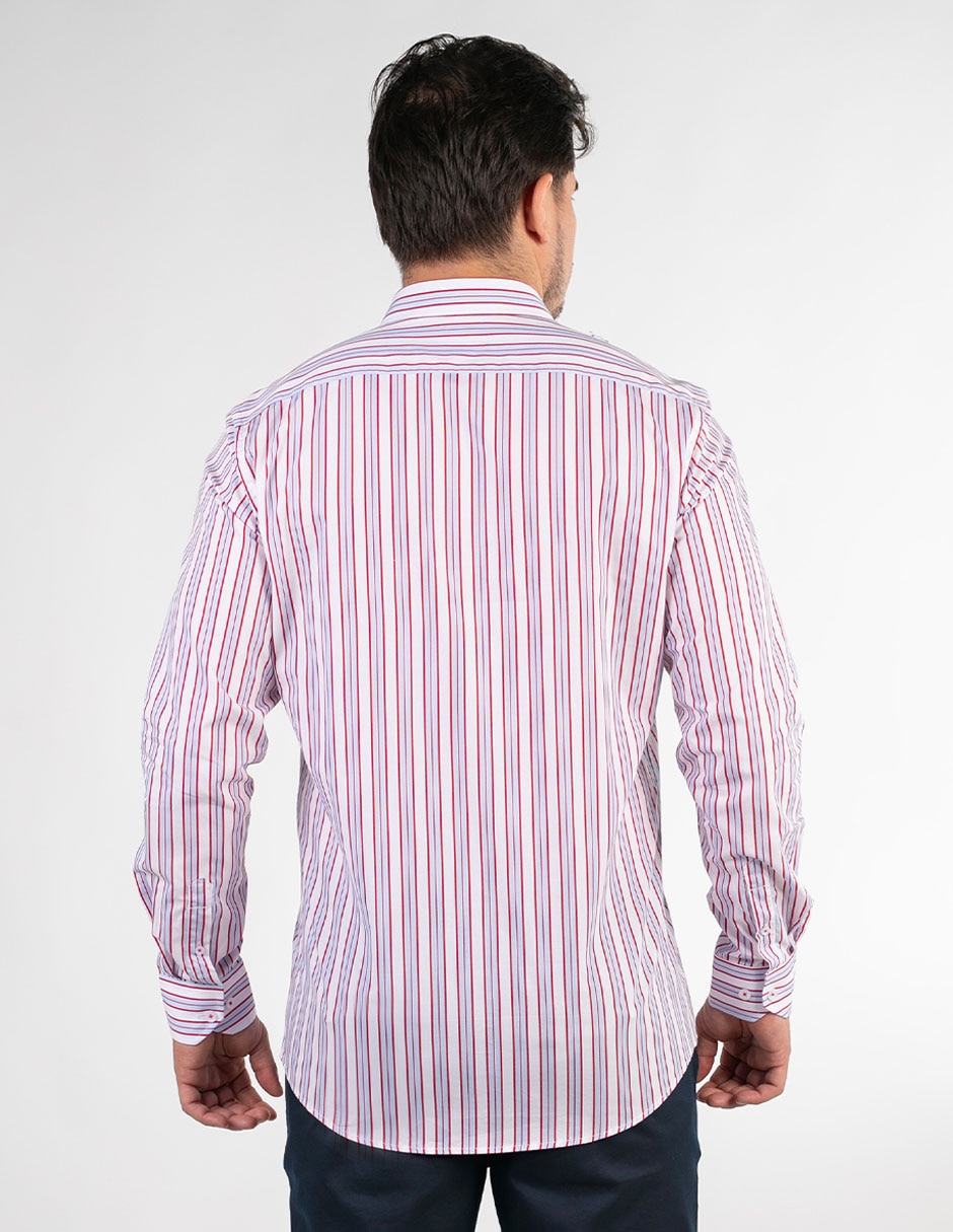 Camisa casual de algodón manga larga para hombre 2