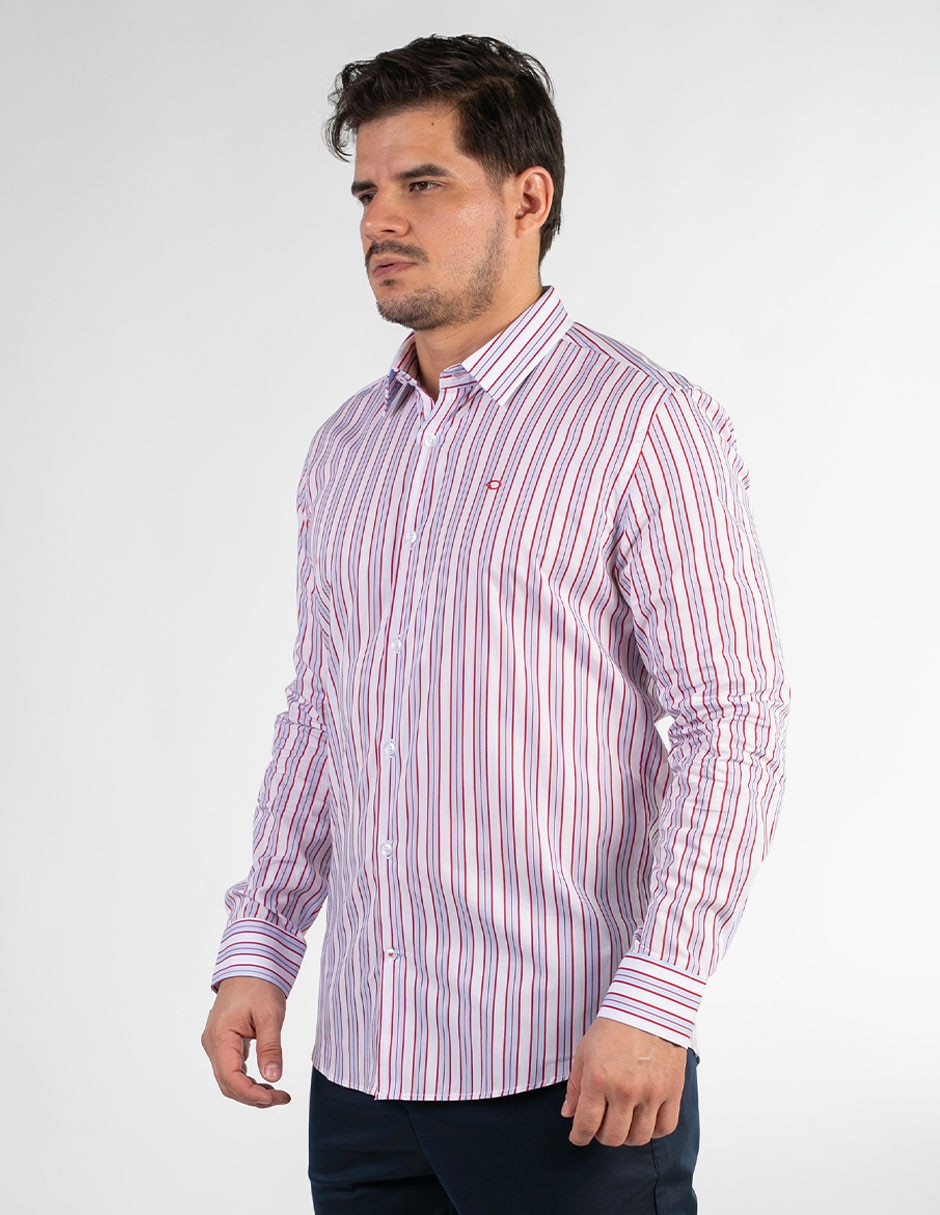 Camisa casual de algodón manga larga para hombre 3
