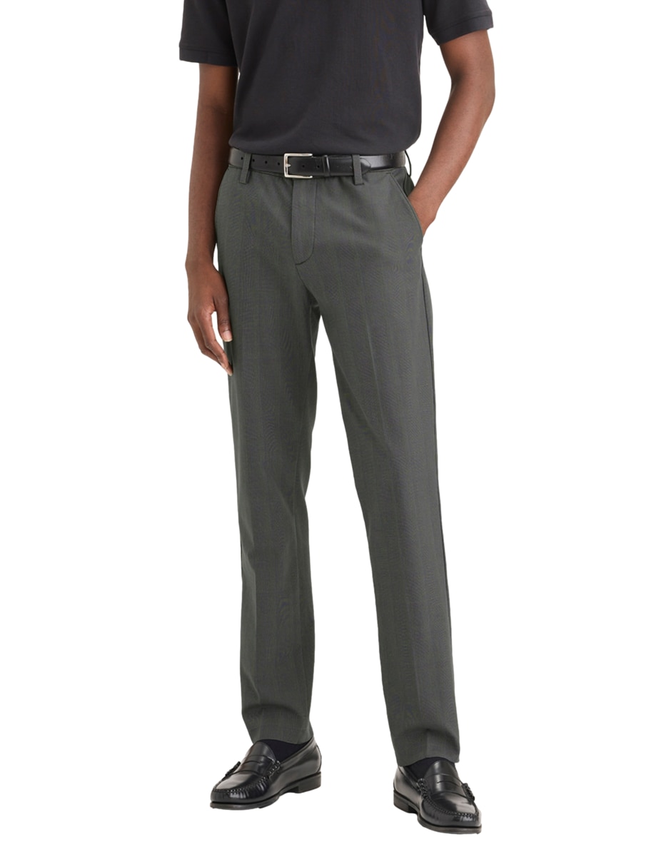 Pantalón slim de algodón para hombre 1
