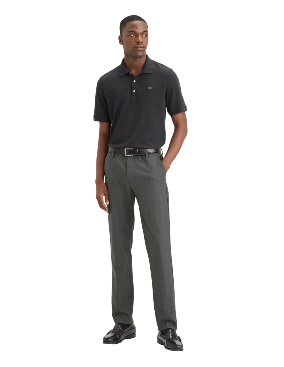 Pantalón slim de algodón para hombre 2
