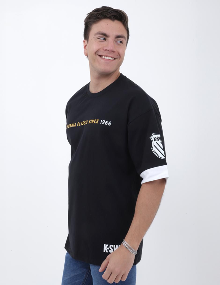 Playera cuello redondo para hombre