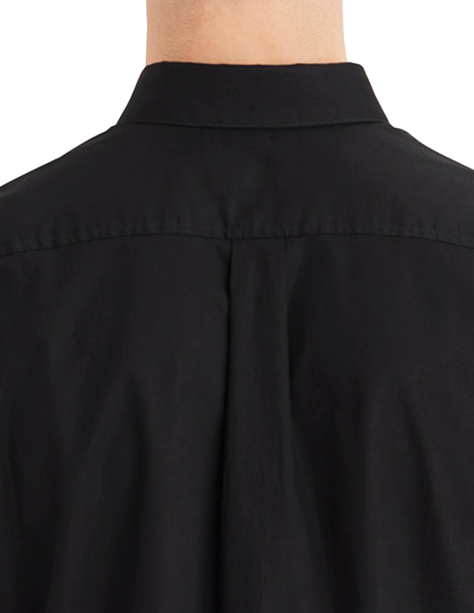 Camisa casual de algodón manga corta para hombre 4