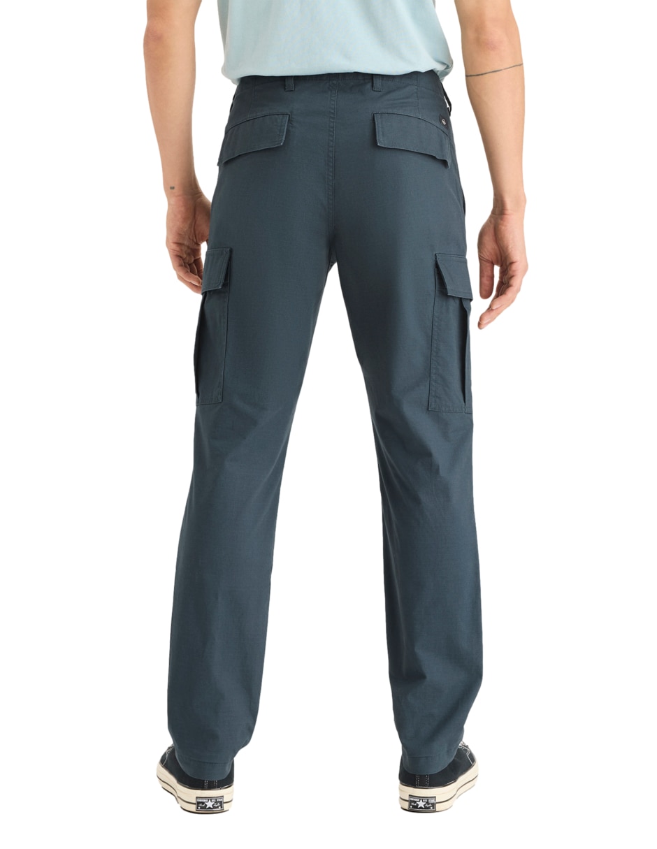 Pantalón casual cargo slim de algodón para hombre 3