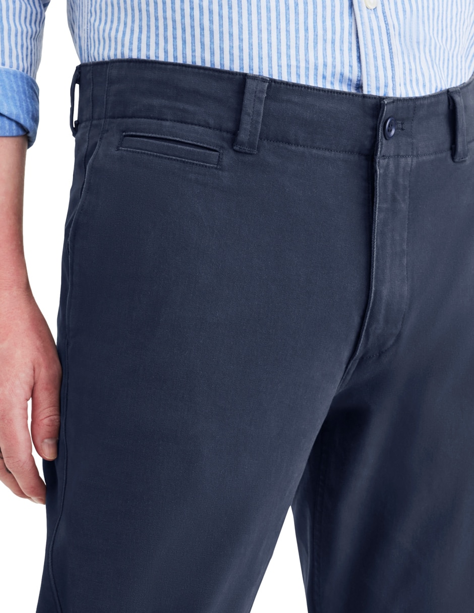Pantalón slim de algodón para hombre 5