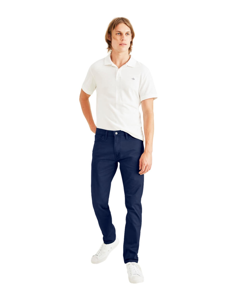 Pantalón slim de algodón para hombre 3