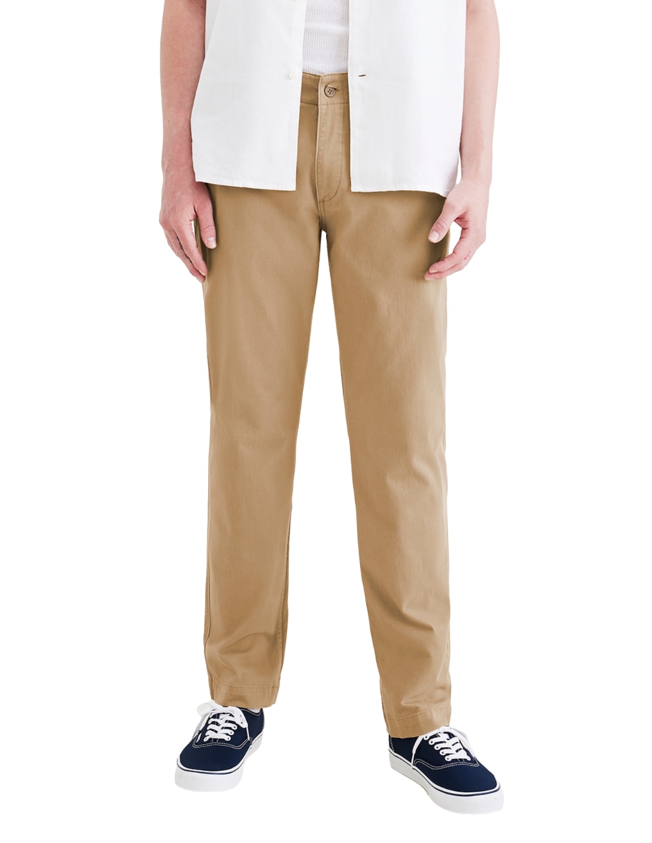 Pantalón slim de algodón para hombre 1