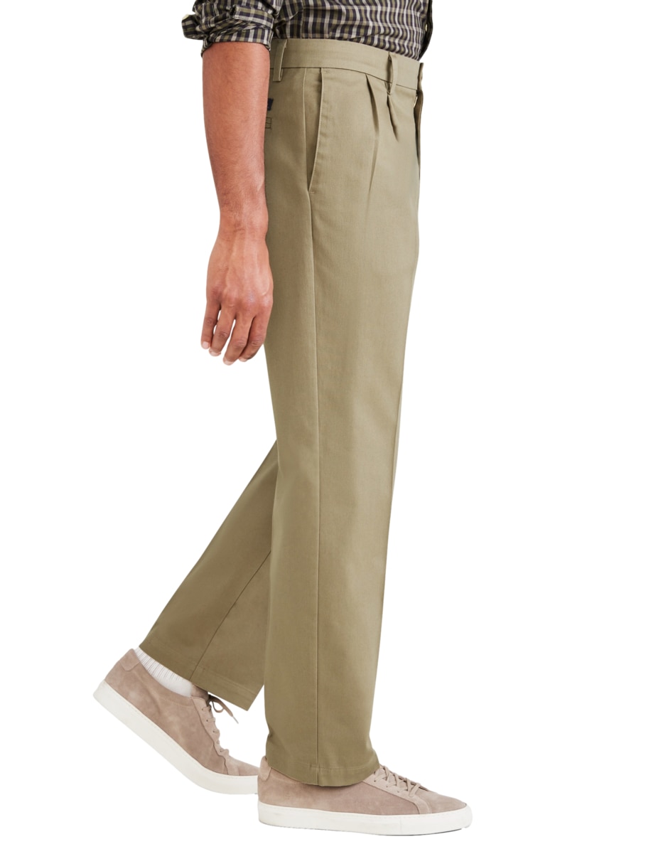 Pantalón regular de algodón para hombre 2