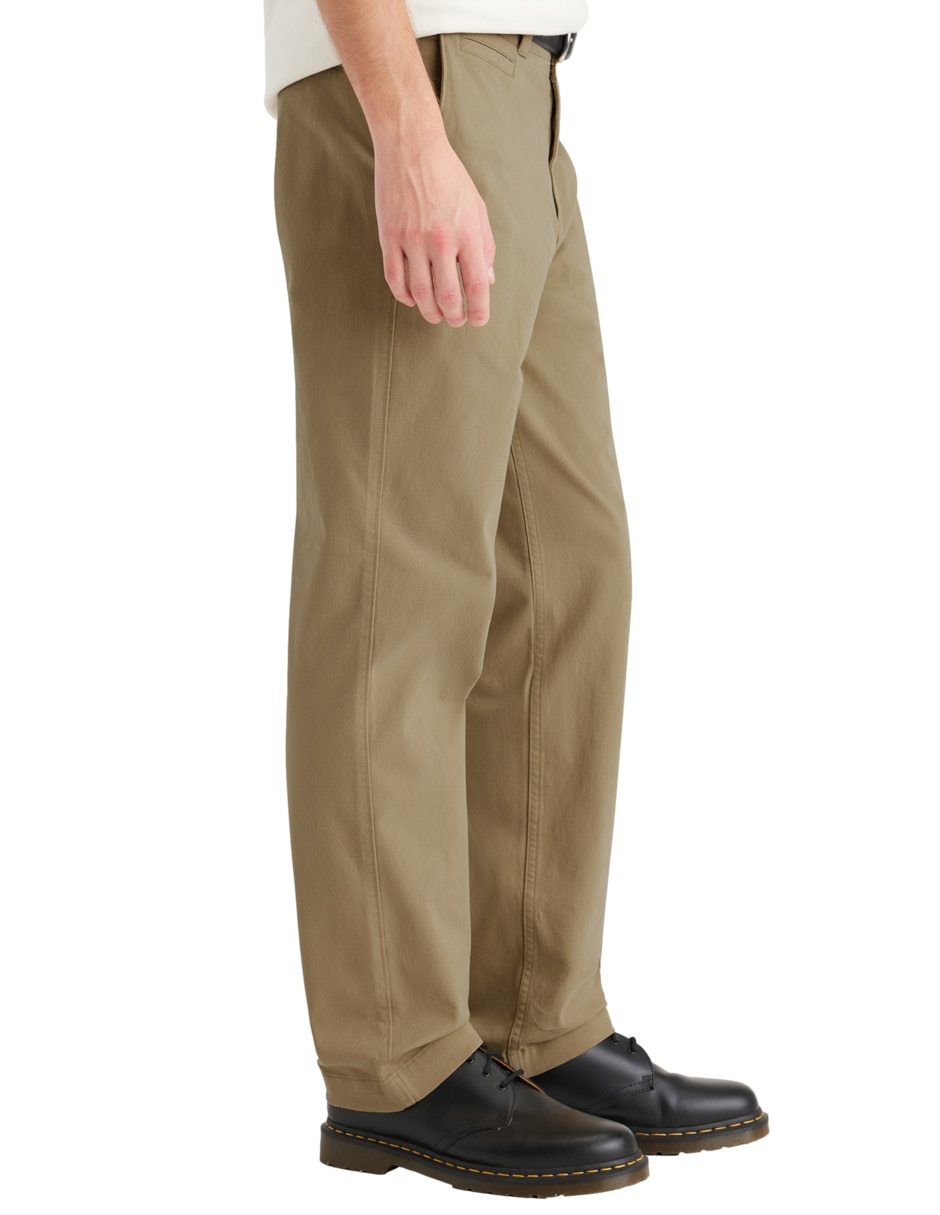 Pantalón recto de algodón para hombre 3