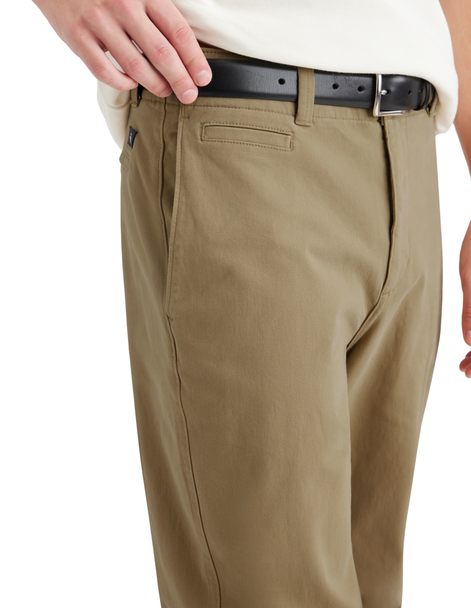 Pantalón recto de algodón para hombre 5