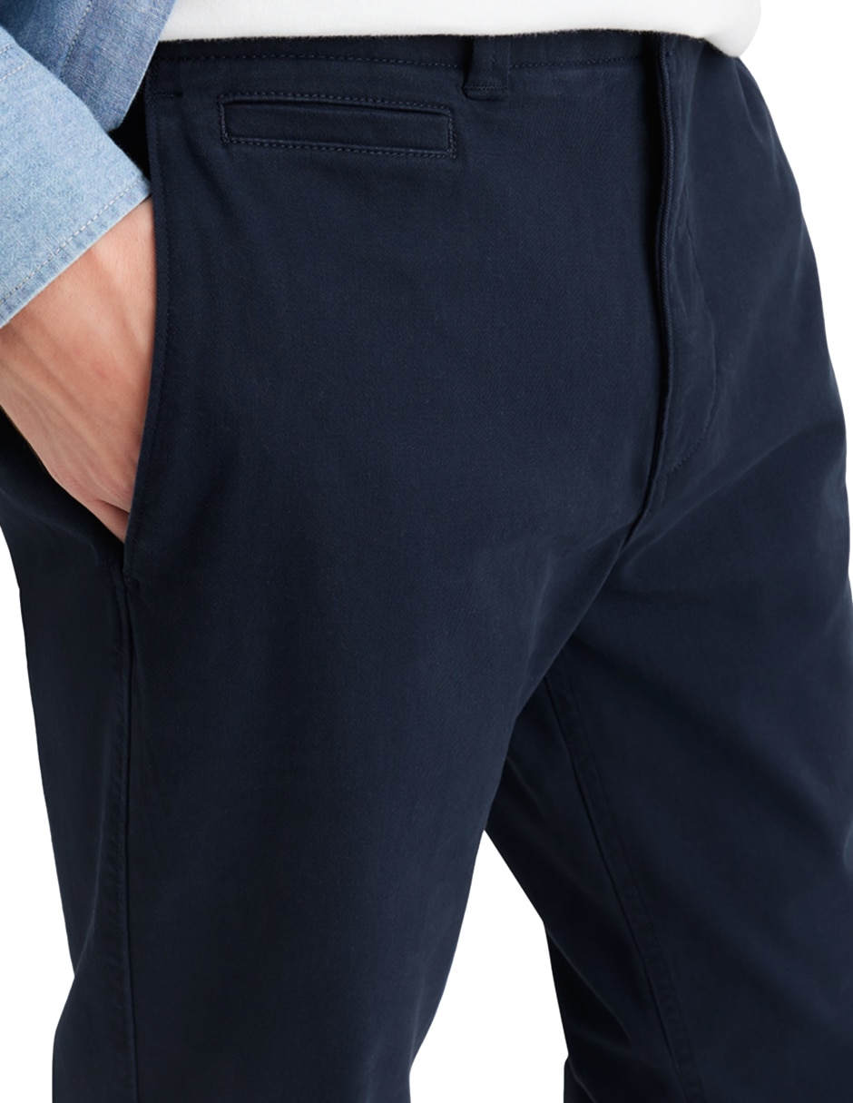 Pantalón recto de algodón para hombre 5