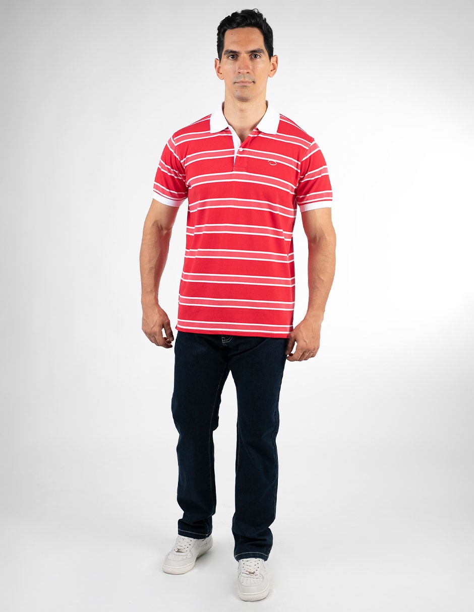 Playera tipo polo para hombre