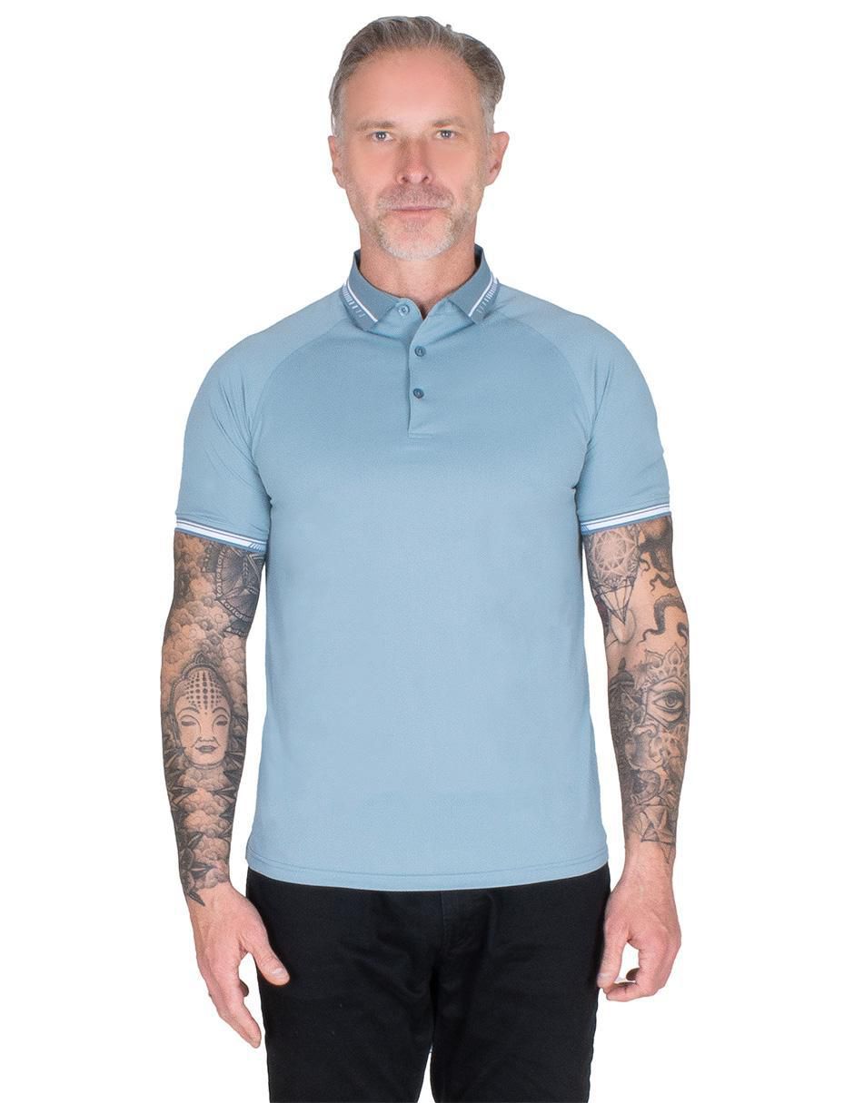 Playera tipo polo para hombre