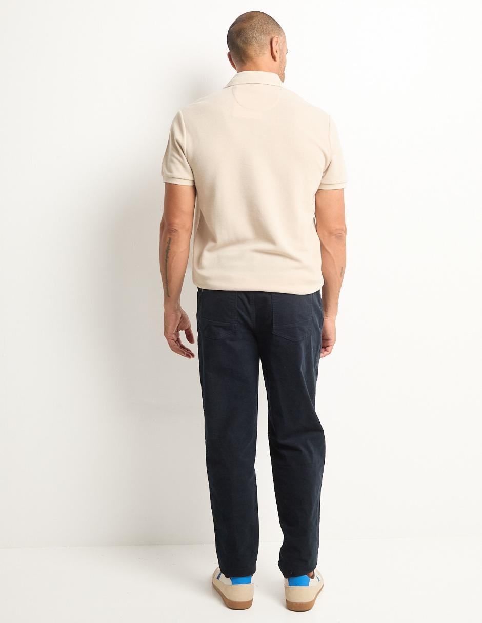Pantalón recto de algodón para hombre 2