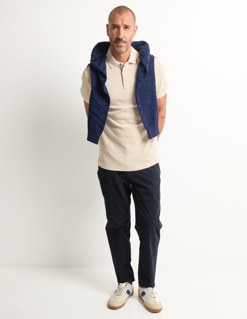 Pantalón recto de algodón para hombre 3